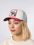 Бейсболка GOORIN BROTHERS арт. 101-2332 (красный / белый)